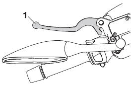 Rear brake lever