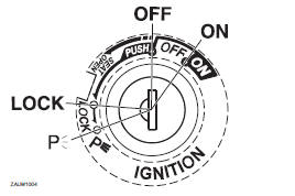  Main switch/steering lock