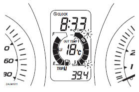 Coolant temperature meter