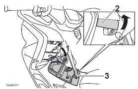 Front storage compartment A