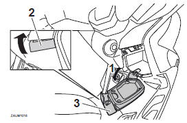 Front storage compartment B