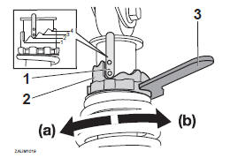 Adjusting the shock absorber assemblies 