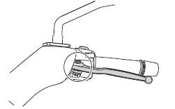 Rear brake lever