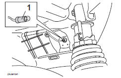 Replacing the license plate light bulb