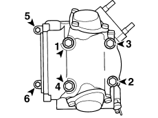 Cylinder head tightening sequence