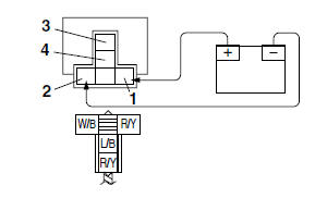 Headlight relay