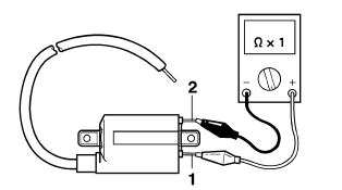 Checking the ignition coil