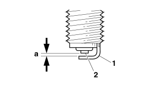 Checking the spark plug