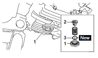 Changing the engine oil