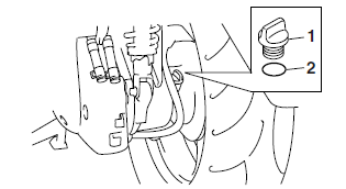 Changing the final transmission oil