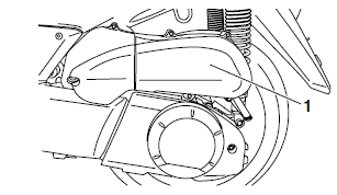 Replacing the air filter element 