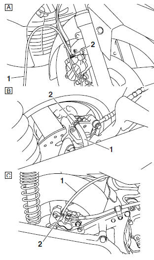 Bleeding the hydraulic brake system