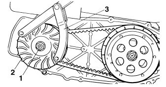 Removing the primary sheave