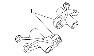 Checking the rocker arms and rocker arm shafts