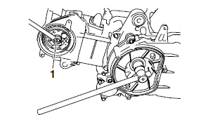 Removing the cylinder head