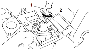 Installing the cylinder head