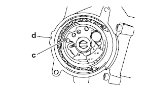 Installing the cylinder head