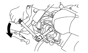 Removing the cylinder head