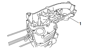 Disassembling the crankcase