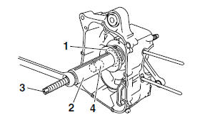 Installing the crankshaft