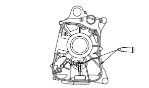 Assembling the crankcase