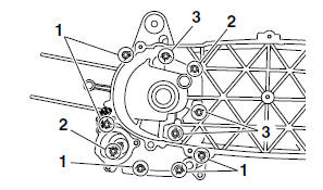 Assembling the crankcase