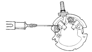 Checking the starter motor 