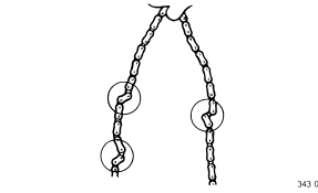 Checking the timing chain and timing chain guide