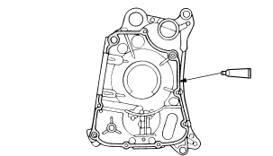 Assembling the crankcase