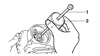 Removing the rocker arms and camshaft