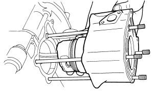 Installing the piston and cylinder