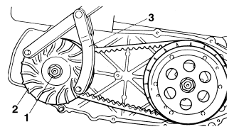 Removing the primary sheave