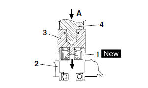 Assembling the water pump