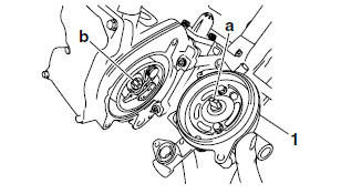 Installing the water pump