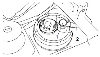 Removing the fuel tank