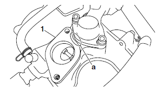 Installing the intake manifold (YP250R) 