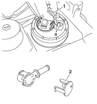 Installing the fuel hose