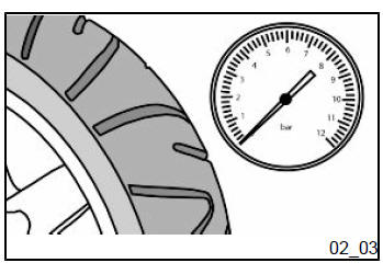 Tyre pressure