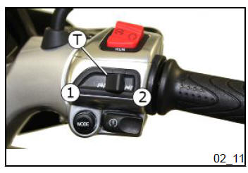 Front suspension locking system