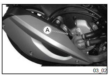 Engine oil level check