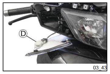 Front direction indicators